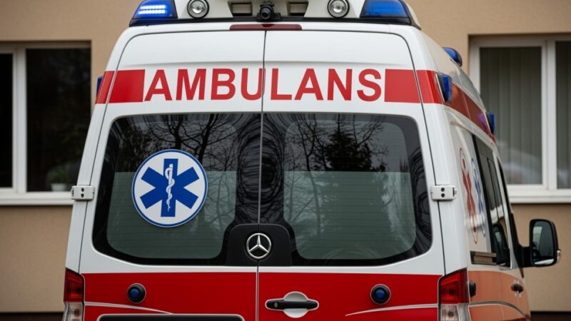 Policja ratuje bezdomnego przed mrozem w Bytowie