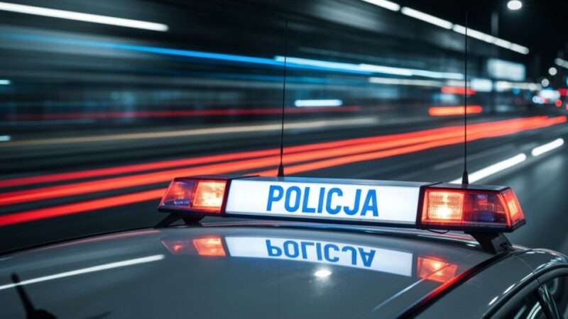 Pijany kierowca próbował się schować po wypadku, ale policja go złapała