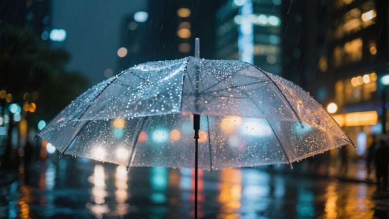 Burze nad powiatem bytowskim – ostrzeżenie meteorologiczne!